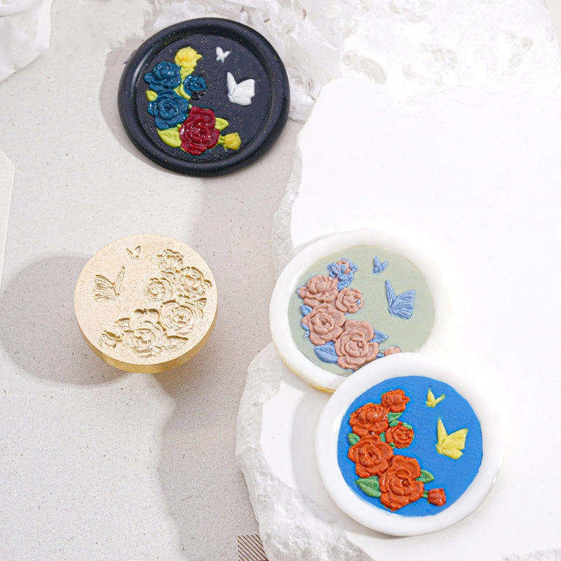 3D Relief Halloween Wax Seal Stamps (9 Designs) b3