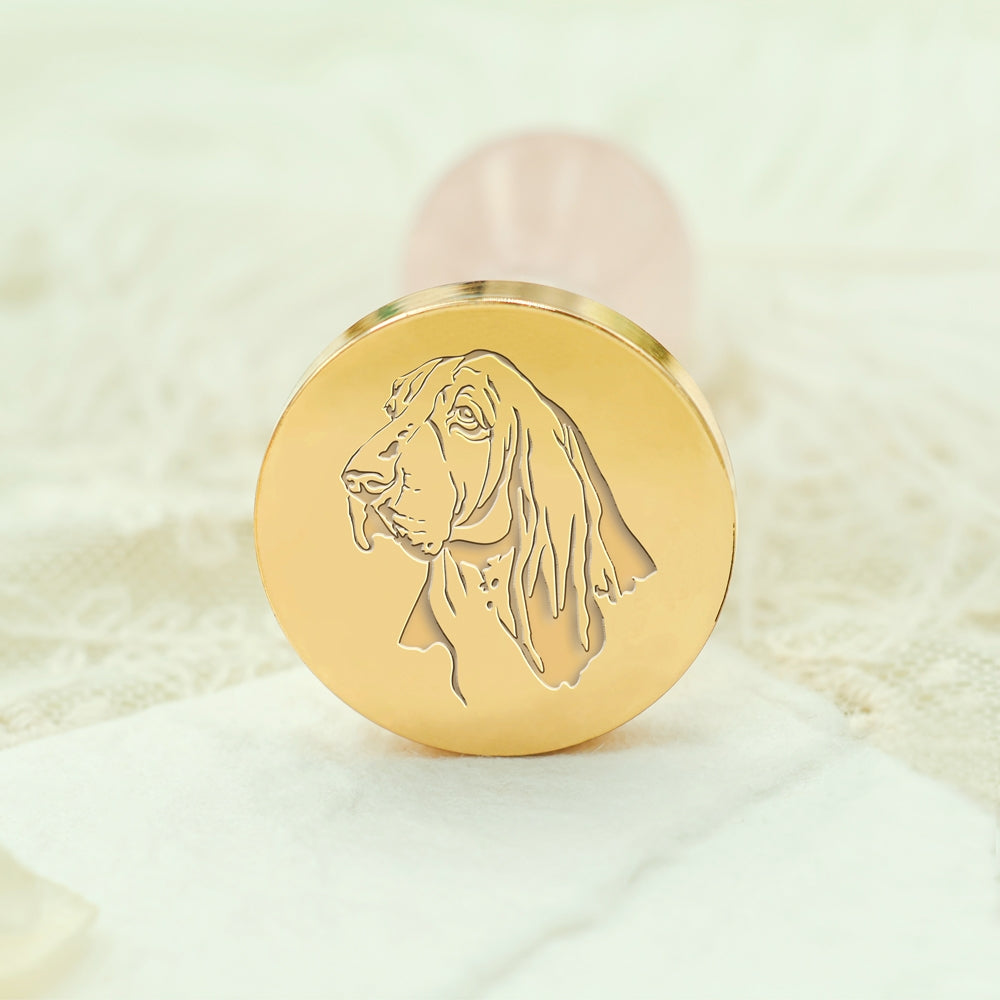 Basset Hound Dog Wax Seal Stamp