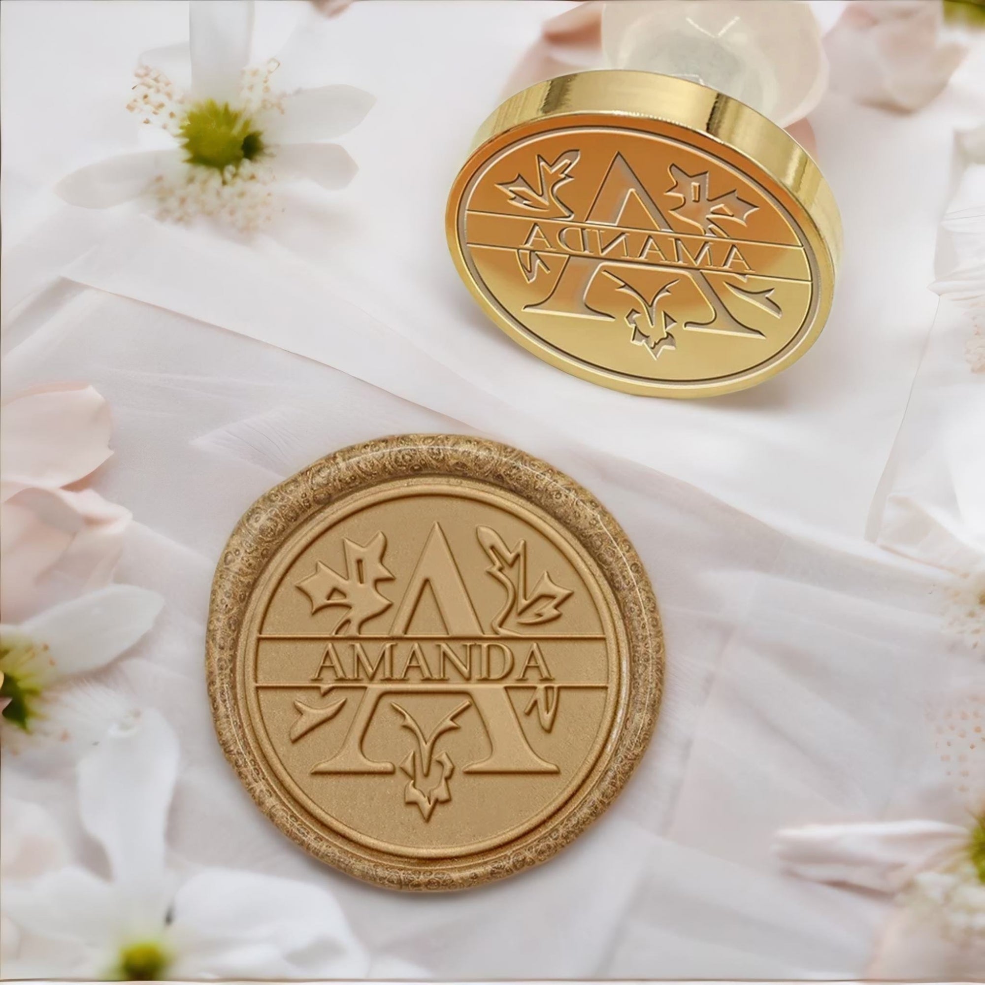 Custom Capital Letter Name Wax Seal Stamp - 26 Alphabet2