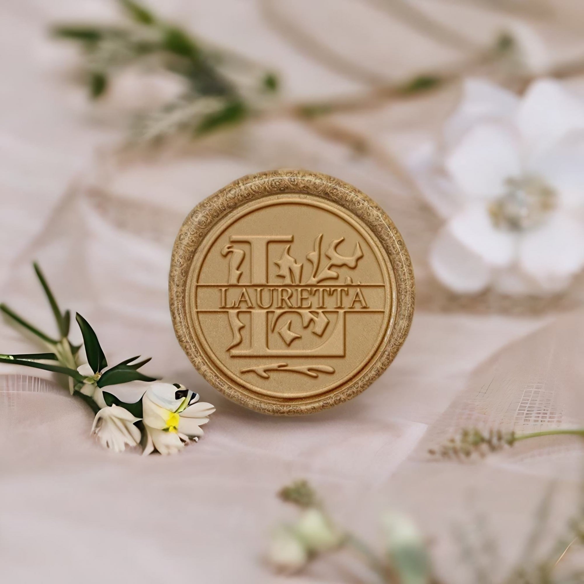 Custom Capital Letter Name Wax Seal Stamp - Letter L-2