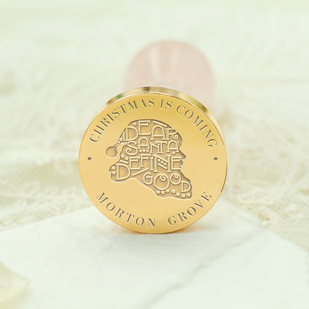 Dear Santa Christmas Custom Name Wax Seal Stamp