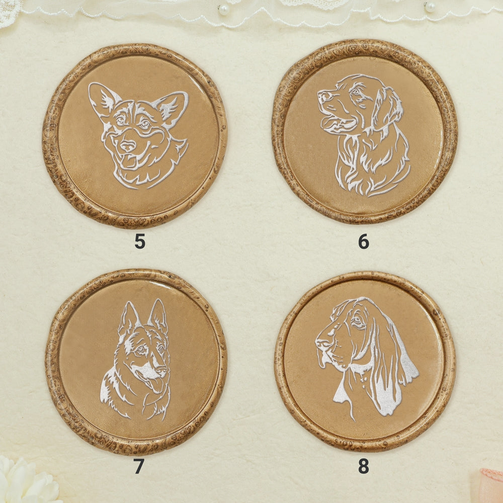 Dog Wax Seal Stamp (18 Designs) 2