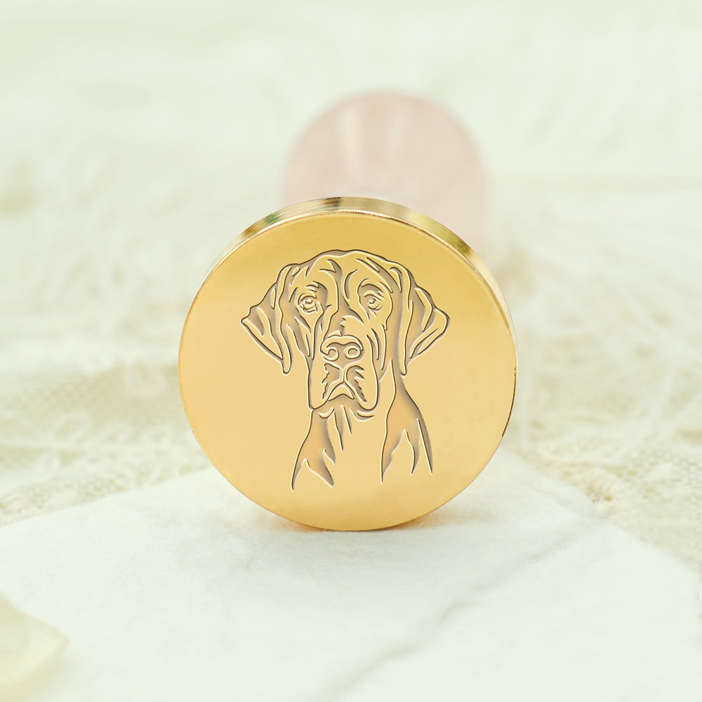 Great Dane Dog Wax Seal Stamp