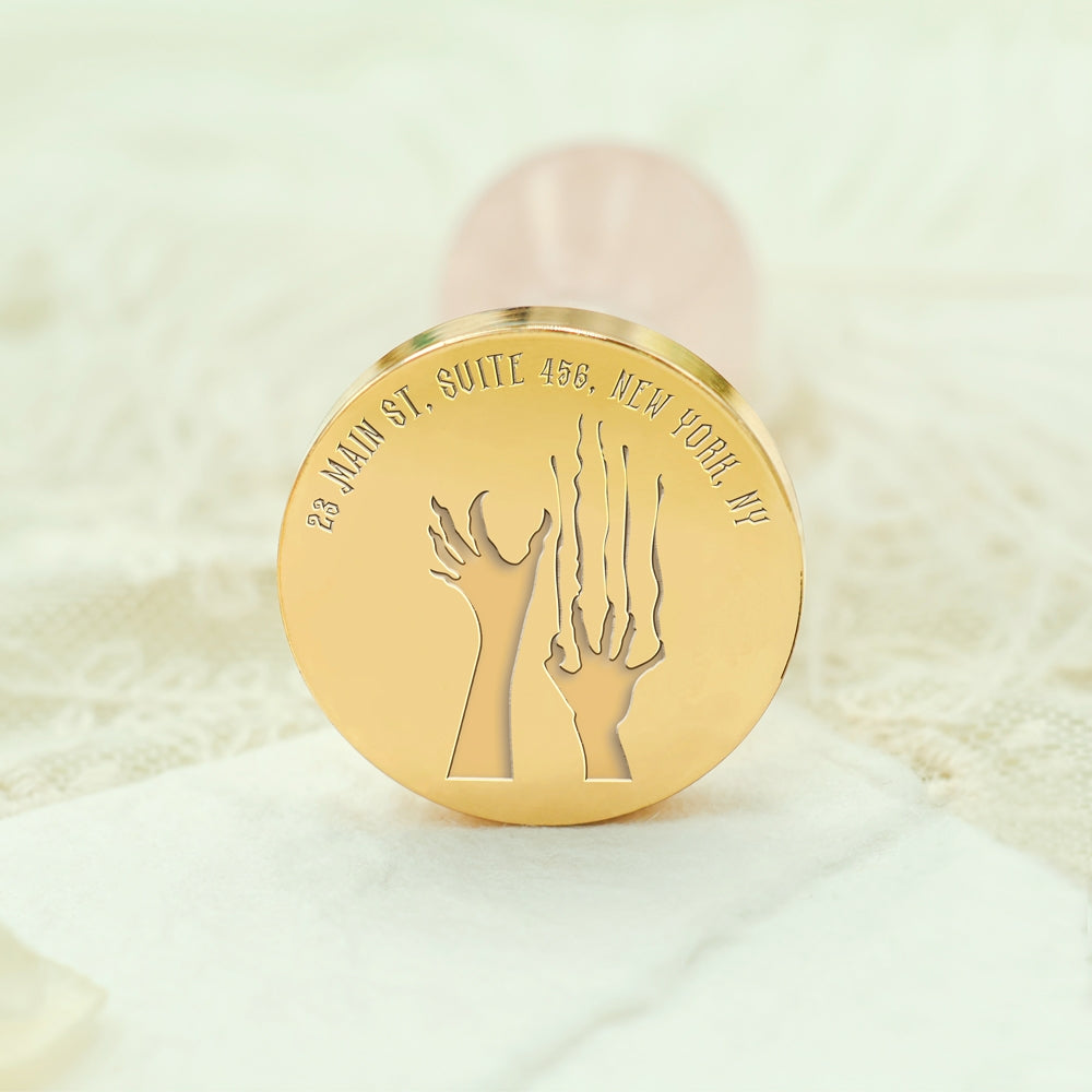 Halloween Custom Address Wax Seal Stamp - Style 20