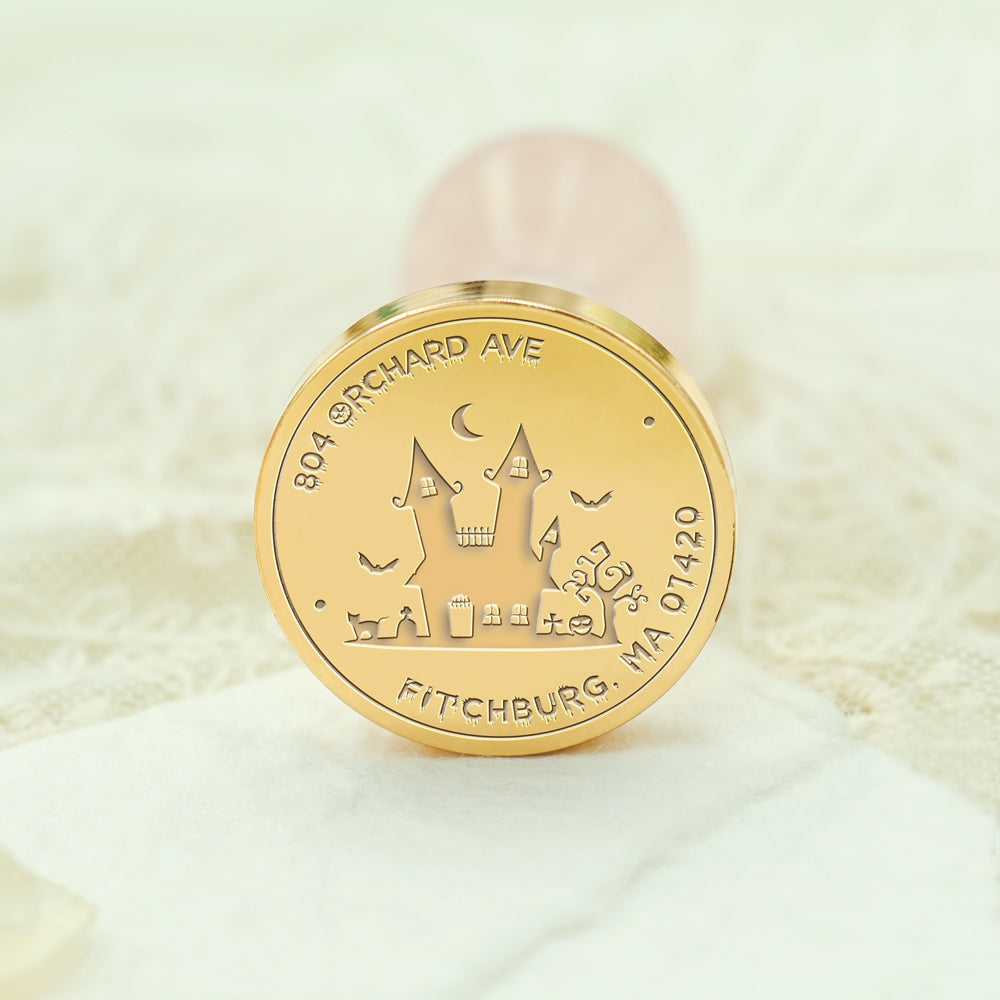 Halloween Custom Address Wax Seal Stamp - Style 5