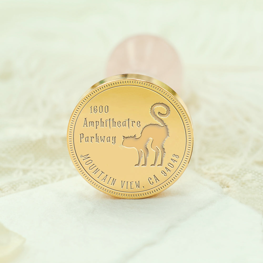 Halloween Custom Address Wax Seal Stamp - Style 6