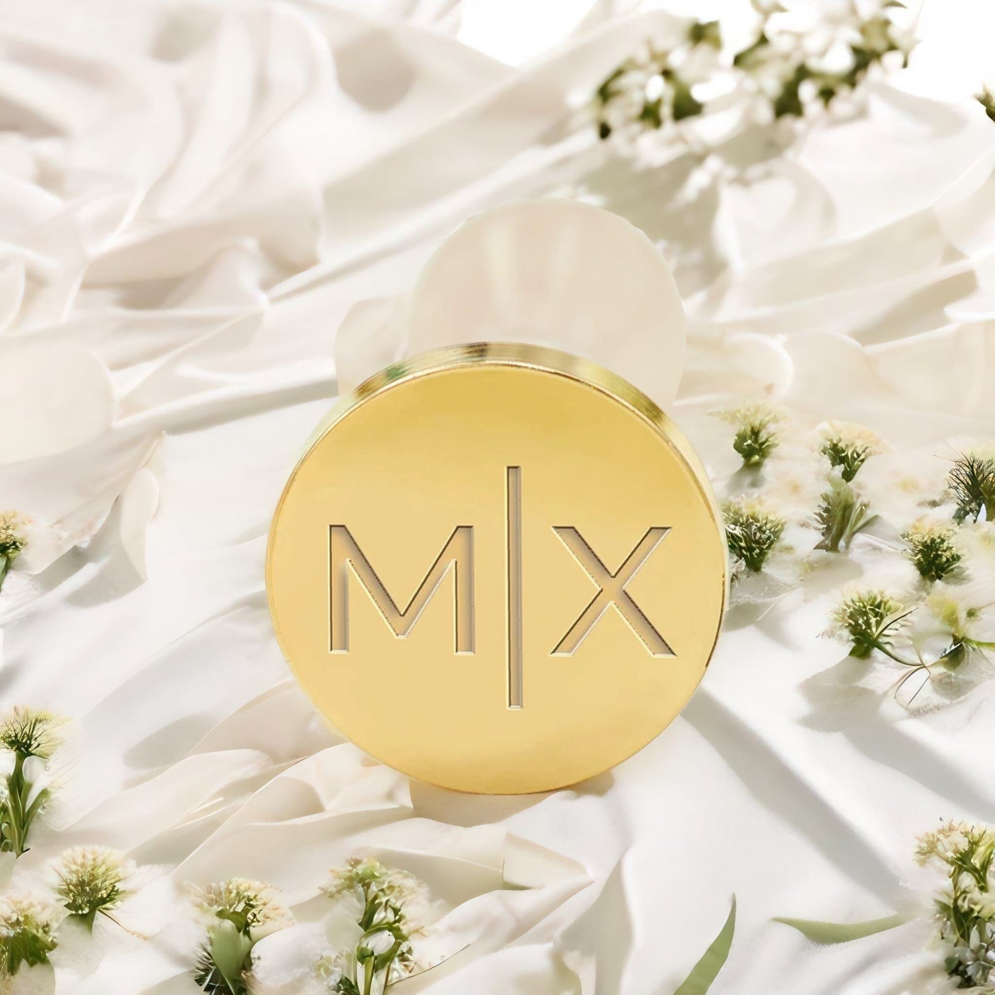 Minimalist Monogram Custom Wedding Wax Seal Stamp - No.6