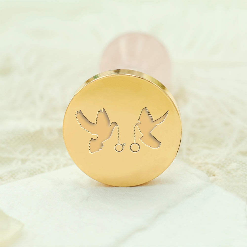 Wedding Symbol Wax Seal Stamp - Style 22 22-3