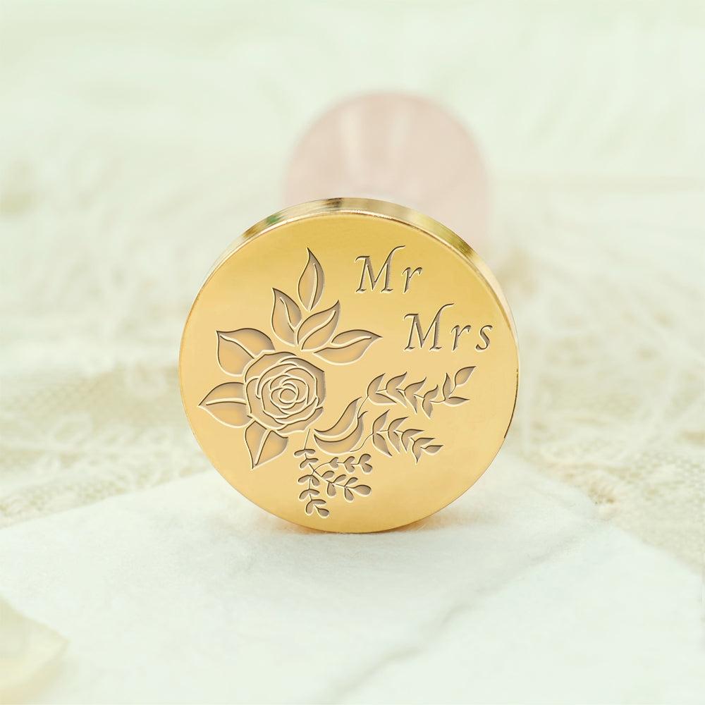 Wedding Symbol Wax Seal Stamp - Style 24 24-3