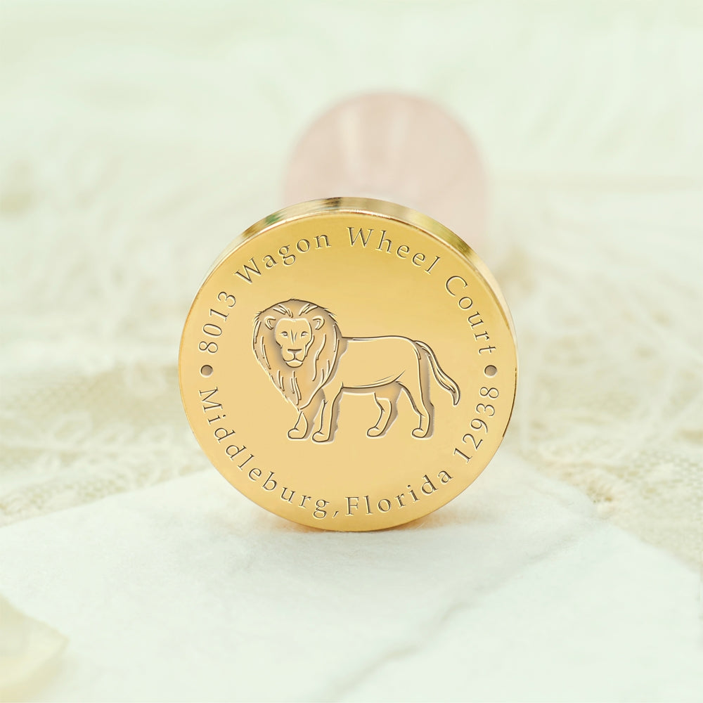 Wildlife Impressions Custom Sea Turtle Address Wax Seal Stamp-25 25-3