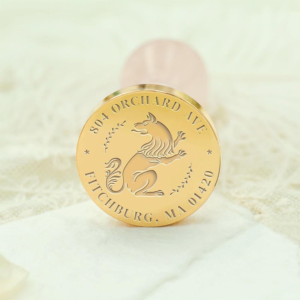 Wildlife Impressions Custom Sea Turtle Address Wax Seal Stamp-27 27-3