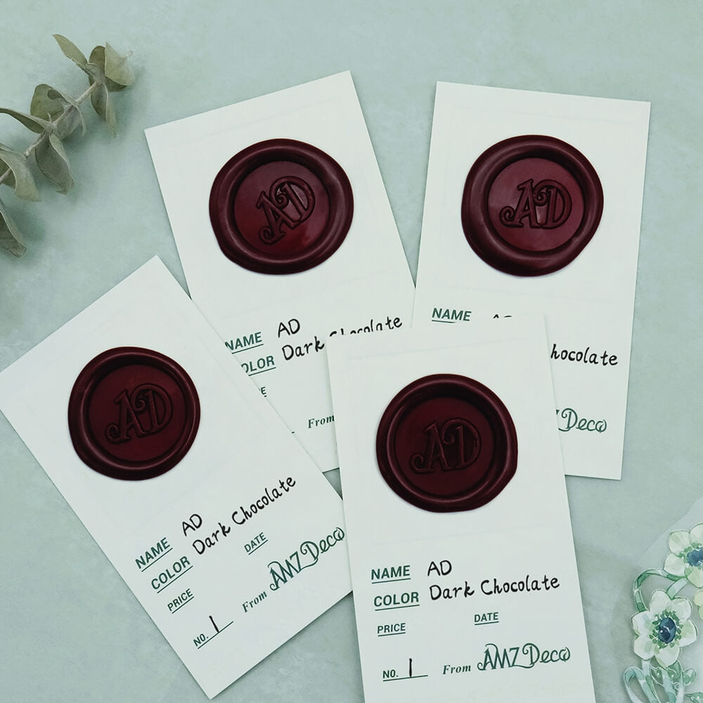 AMZ Deco Flexible Dark Chocolate Glue Gun Sealing Wax Stick