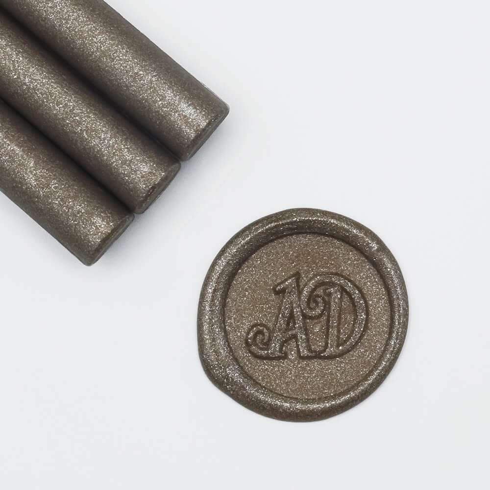 AMZ Deco Glitter Old Gold Glue Gun Sealing Wax Stick