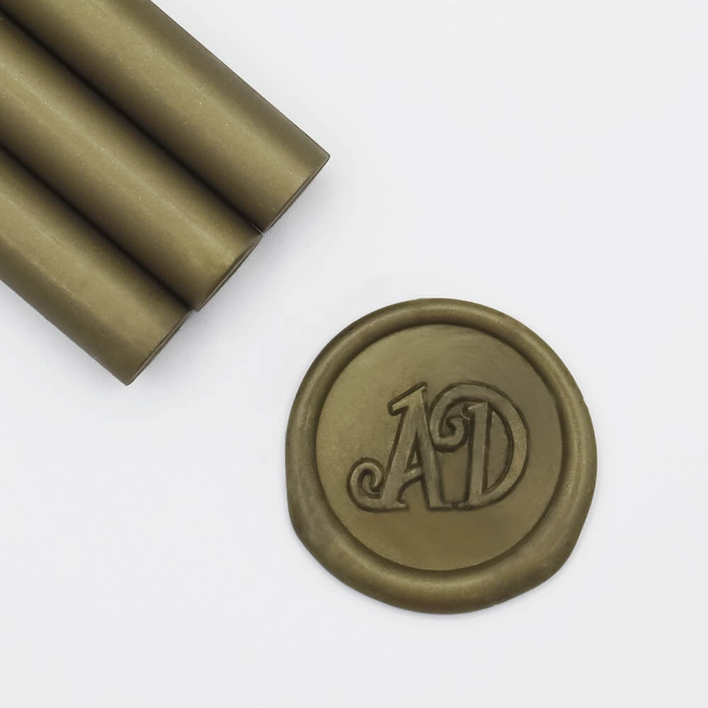 AMZ Deco Golden Olive Gun Sealing Wax Stick
