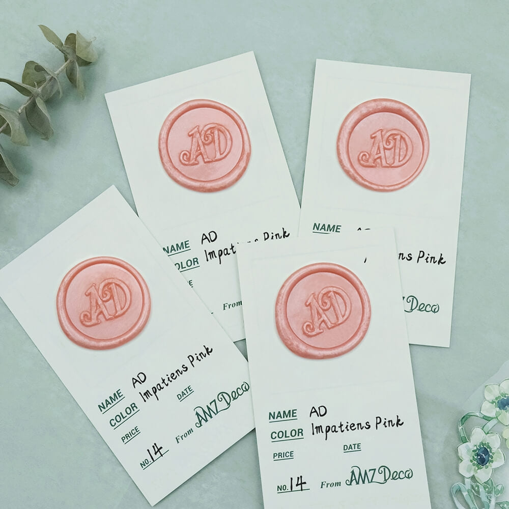 AMZ Deco Impatiens Pink Flexible Glue Gun Sealing Wax Stick