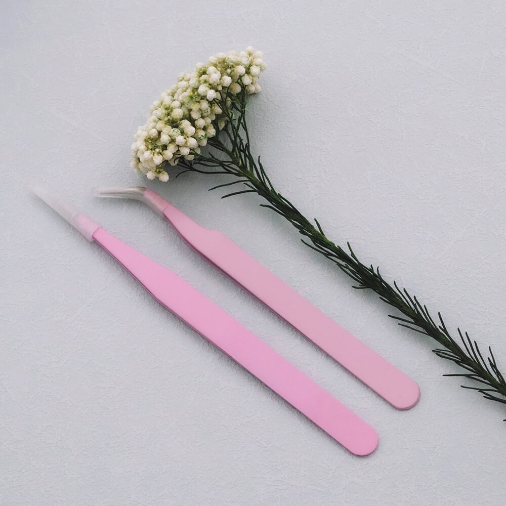 Baby Pink Pastel Tweezers from AMZ Deco