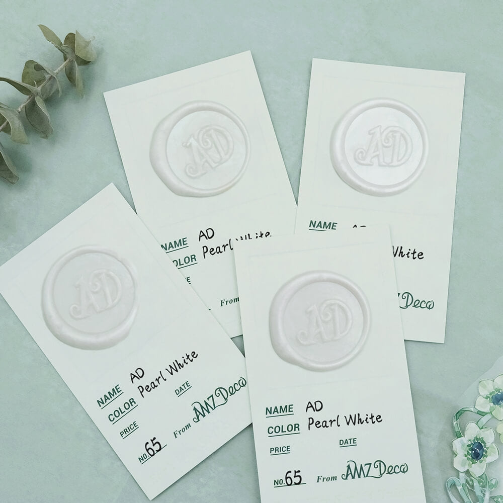 AMZ Deco Pearl White Flexible Glue Gun Sealing Wax Stick