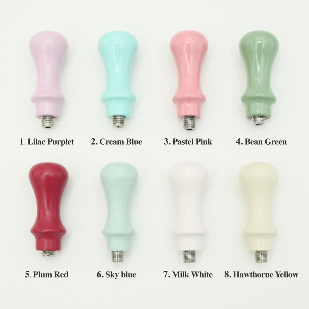 AMZ Deco Removable Pastel Wax Stamp Handle