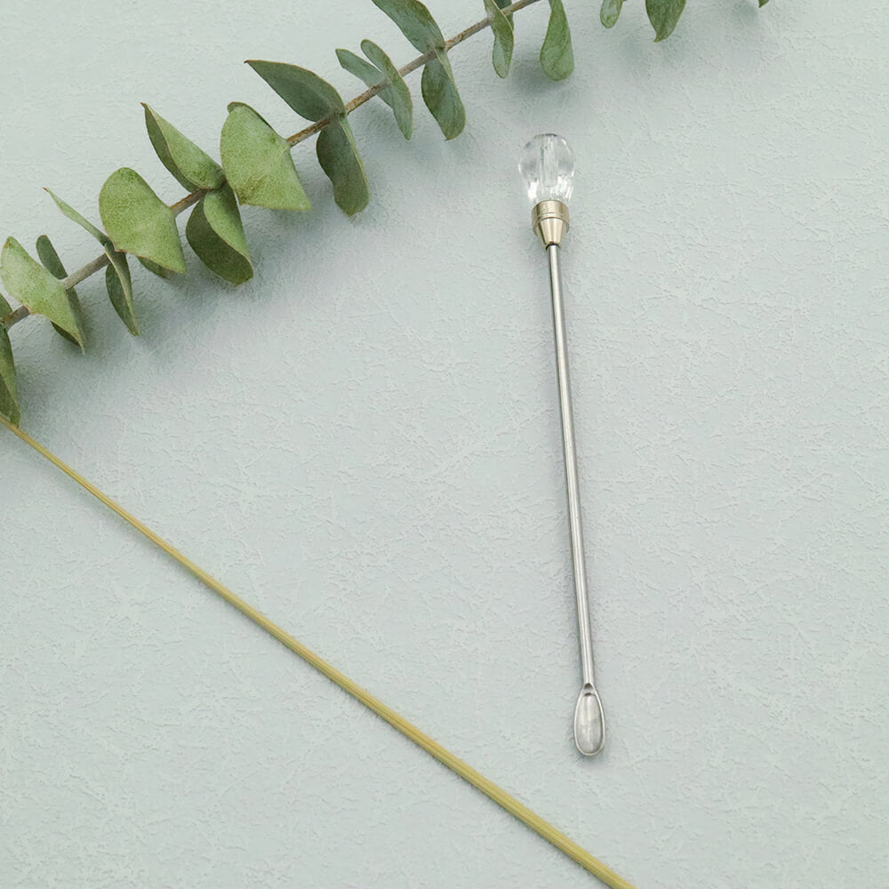 White Stirring Stick for melting wax from AMZ Deco