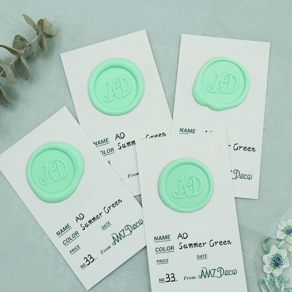 AMZ Deco Summer Green Flexible Glue Gun Sealing Wax Stick