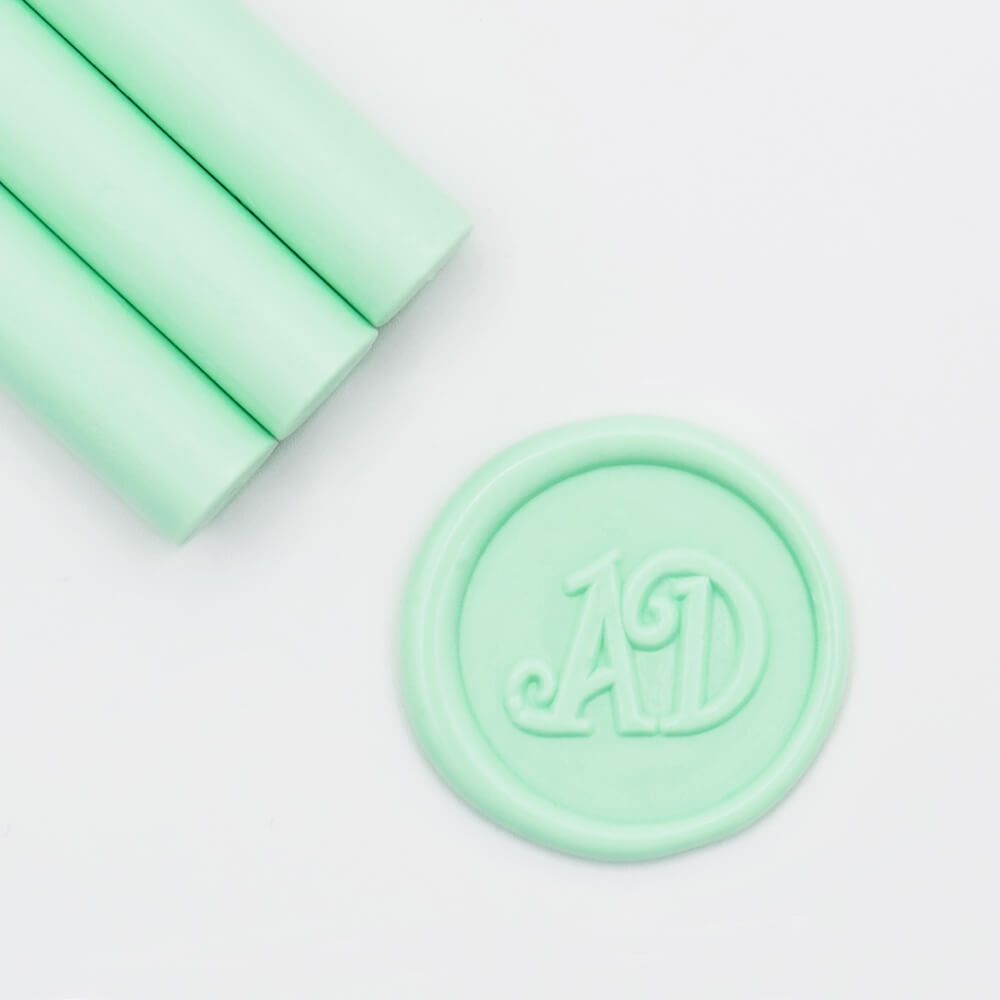 AMZ Deco Summer Green Glue Gun Sealing Wax Stick