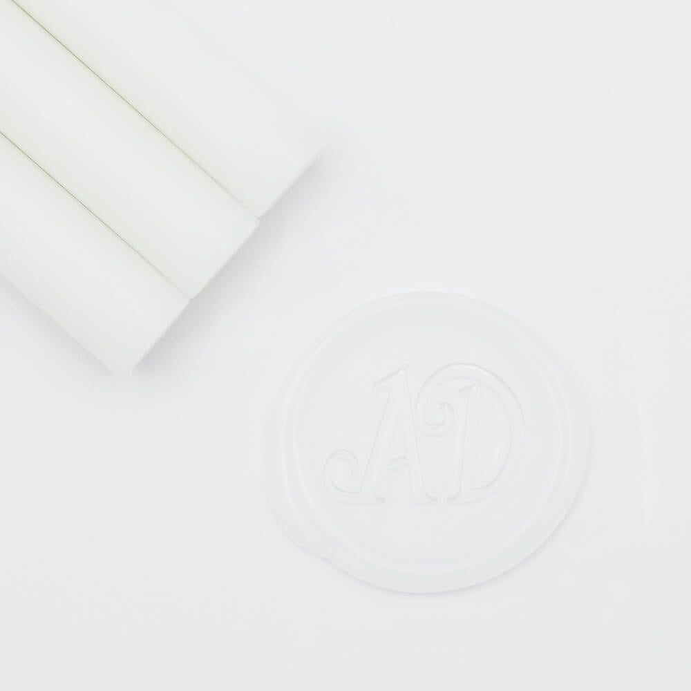 AMZ Deco Translucent White Glue Gun Sealing Wax Stick