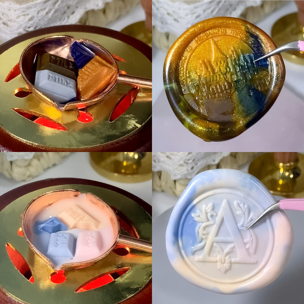 Chocolate Bar Shaped Sealing Wax Blocks 1