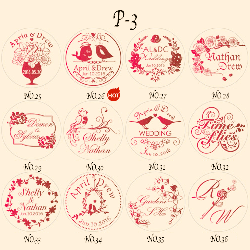 Custom Initials, Monograms & Text Wax Seal Stamp