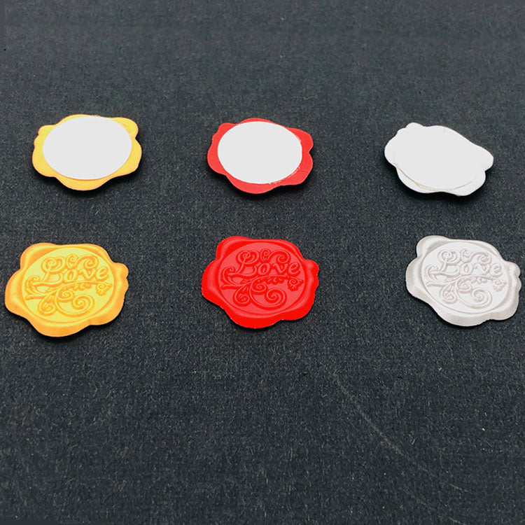 Love Self Adhesive Wax Seal Sticker (41 colors) sample 3