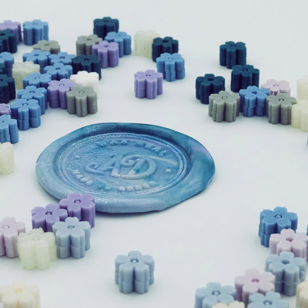 Palette Series Mixed Color Sealing Beads - Azure Shades