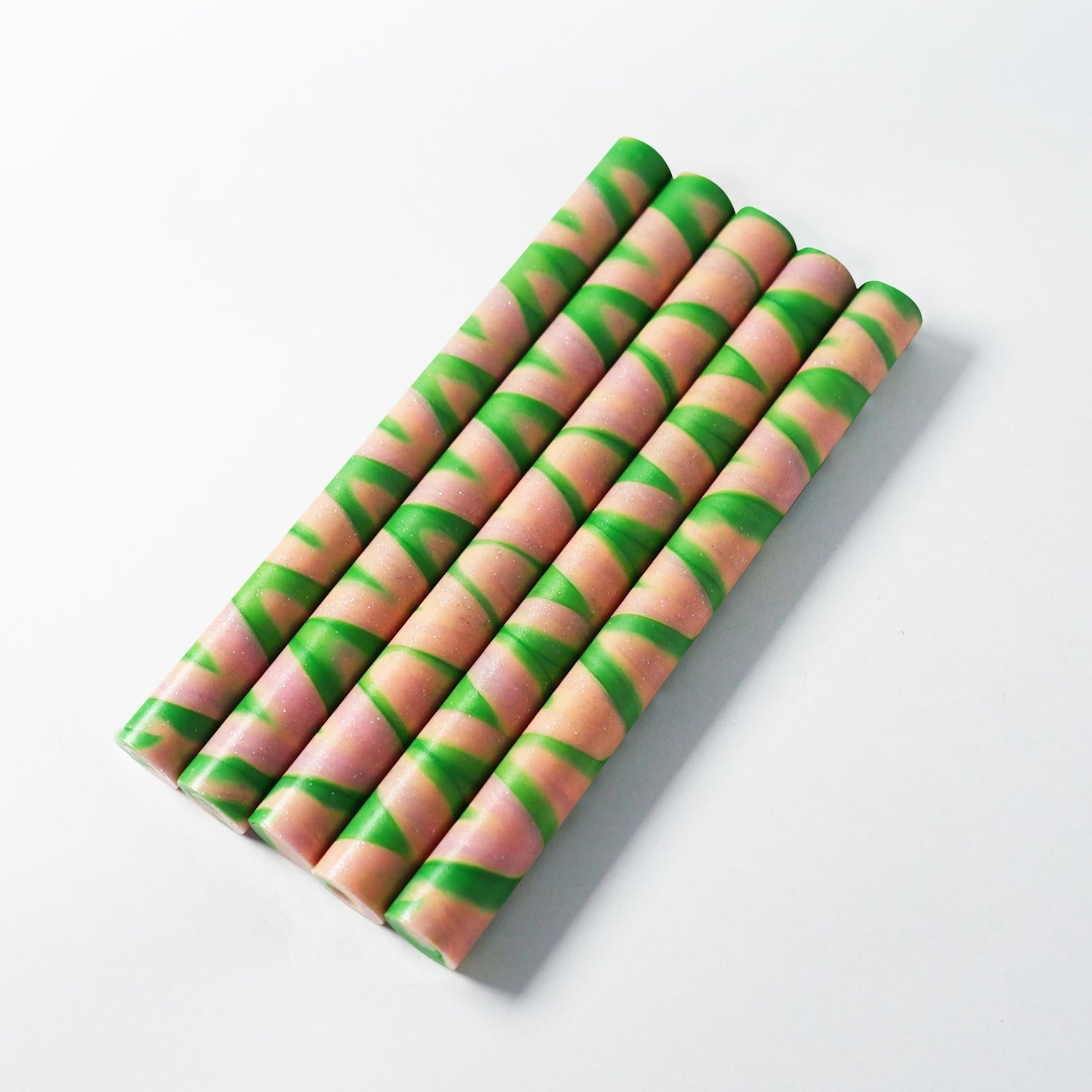 Dreamy Mixed Color Glue Gun Sealing Wax Stick - Green Coral