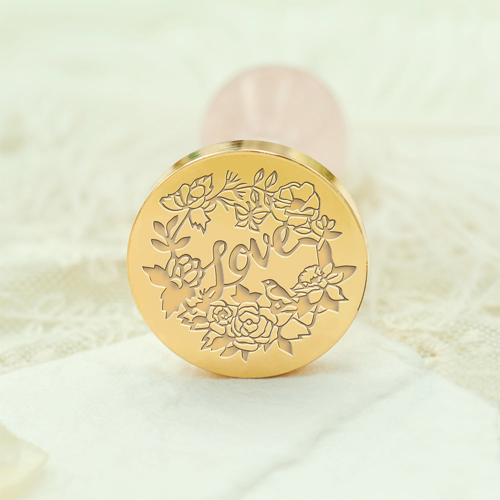 Wedding Symbol Wax Seal Stamp - Style 12 12-3