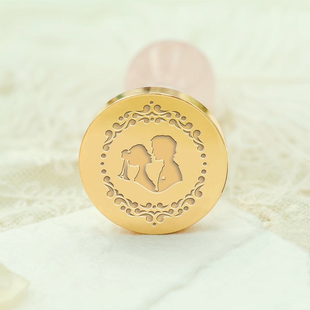 Wedding Symbol Wax Seal Stamp - Style 2 2-3