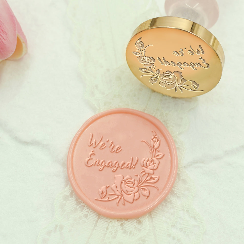 Wedding Symbol Wax Seal Stamp - Style 9 9