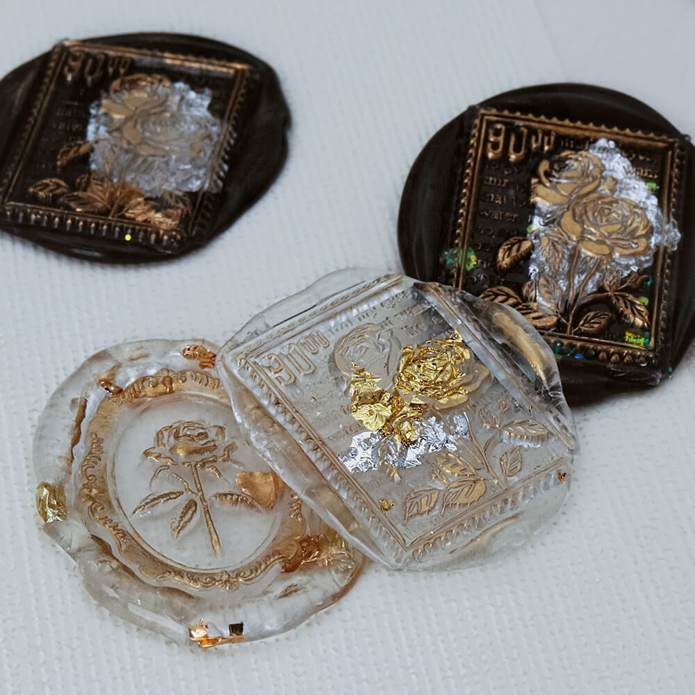 AMZ Deco Edible Silver Foil Sheets (20 Colors)